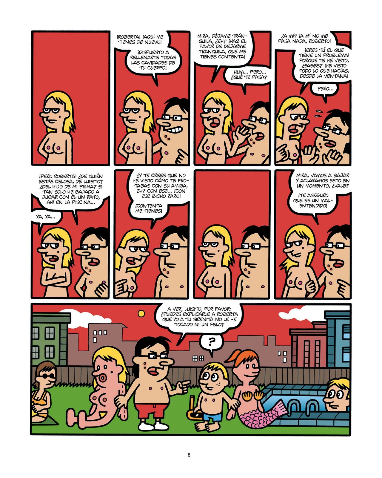Sexorama - Donde caben dos caben tres page 8 full