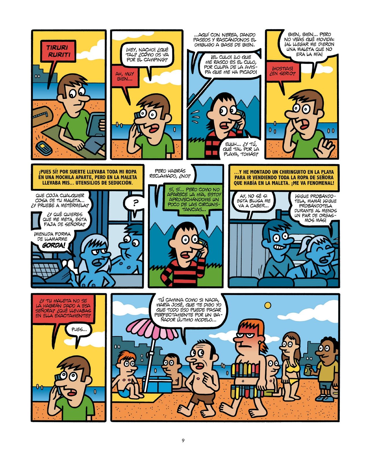 Sexorama - Donde caben dos caben tres page 9 full