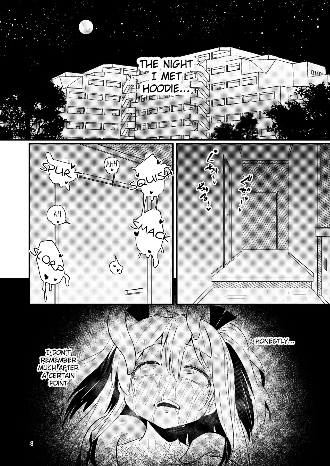 Suzupony  Shokushu Uri no Hoodie 2 -Zenpen- | Hoodie of the Tentacle Tribe 2 -Part 1- page 3 full