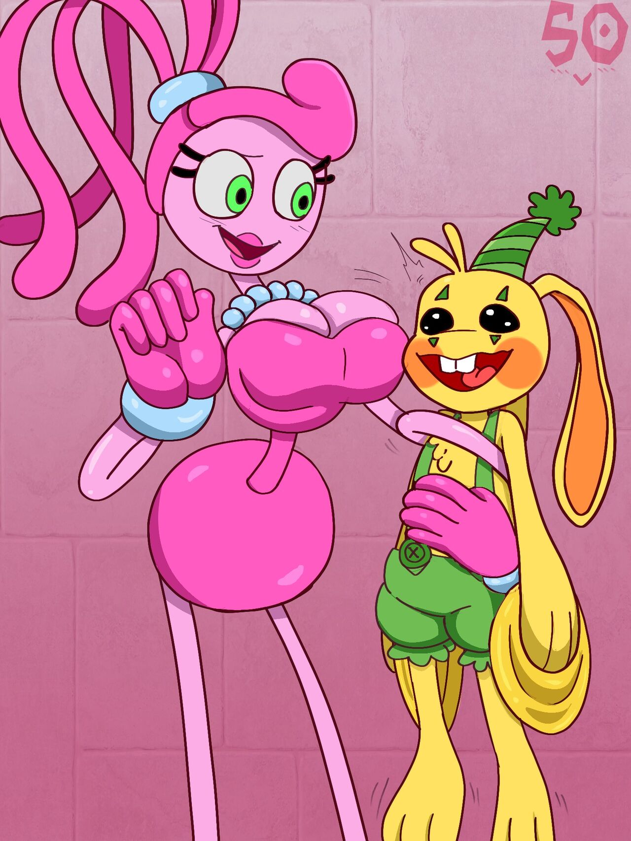 Mommy Long Legs x Bunzo Bunny page 2 full