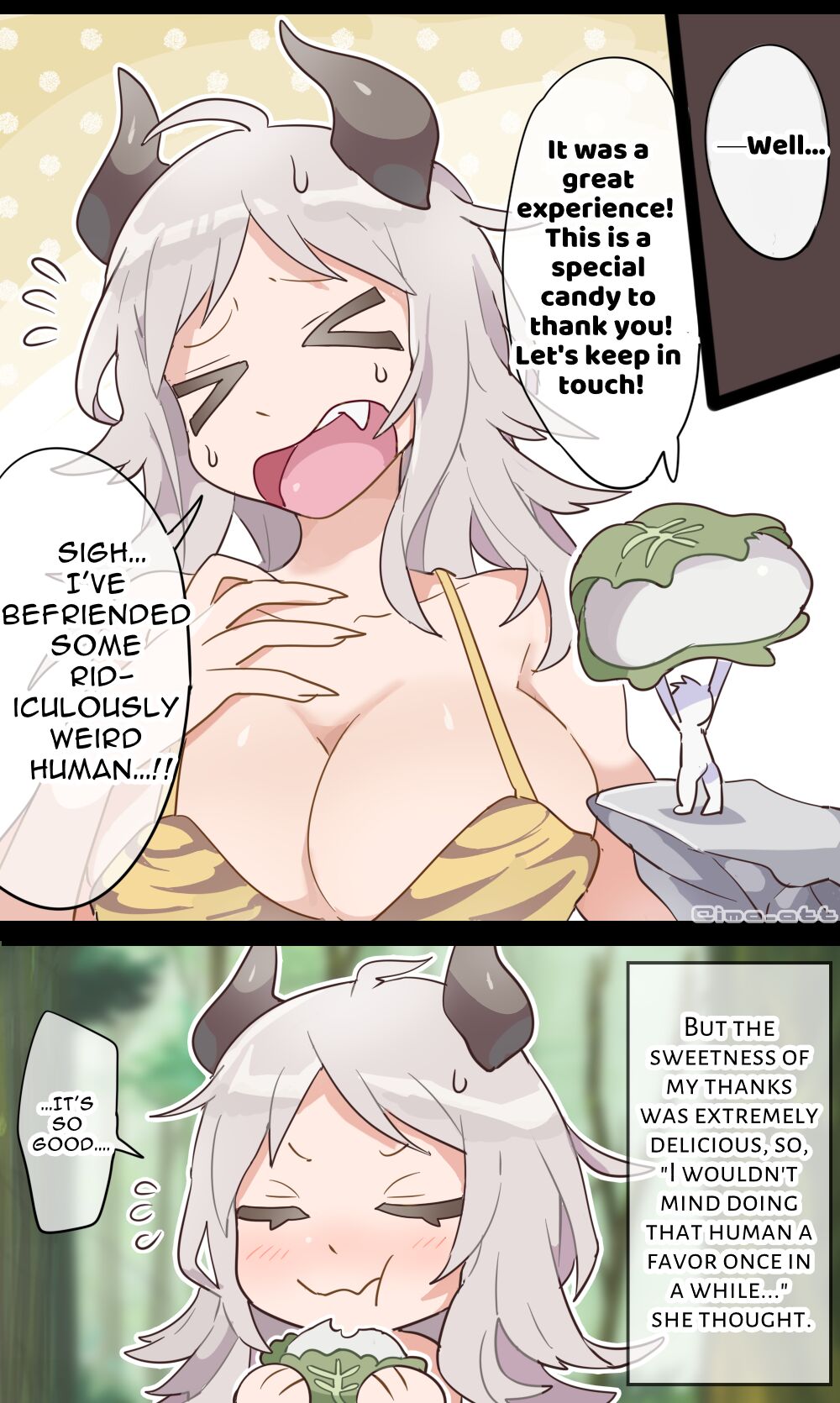 Giant Demon Girl VORE page 5 full