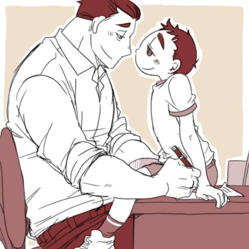 Boy and Teacher cover