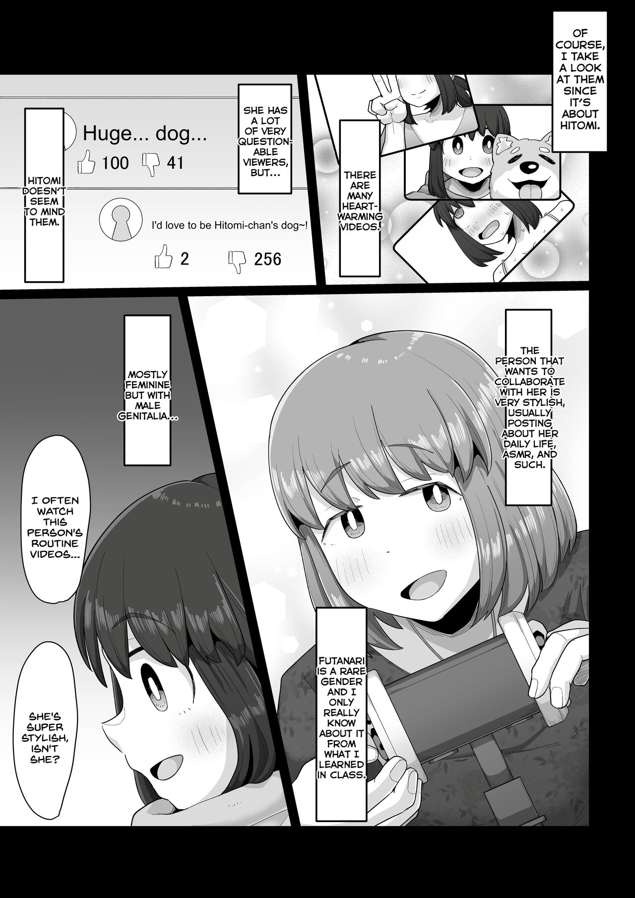 Tsukiau nara Tayorinai Yowao yori Anshinkan no Aru Kyokon no Futanari da yo ne page 7 full