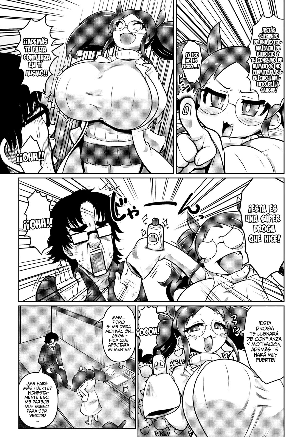 Kyokon Ma Kaizou! Zenbu Irechau | Una Loli de Grandes Tetas me la Puso Dura de Nuevo page 5 full