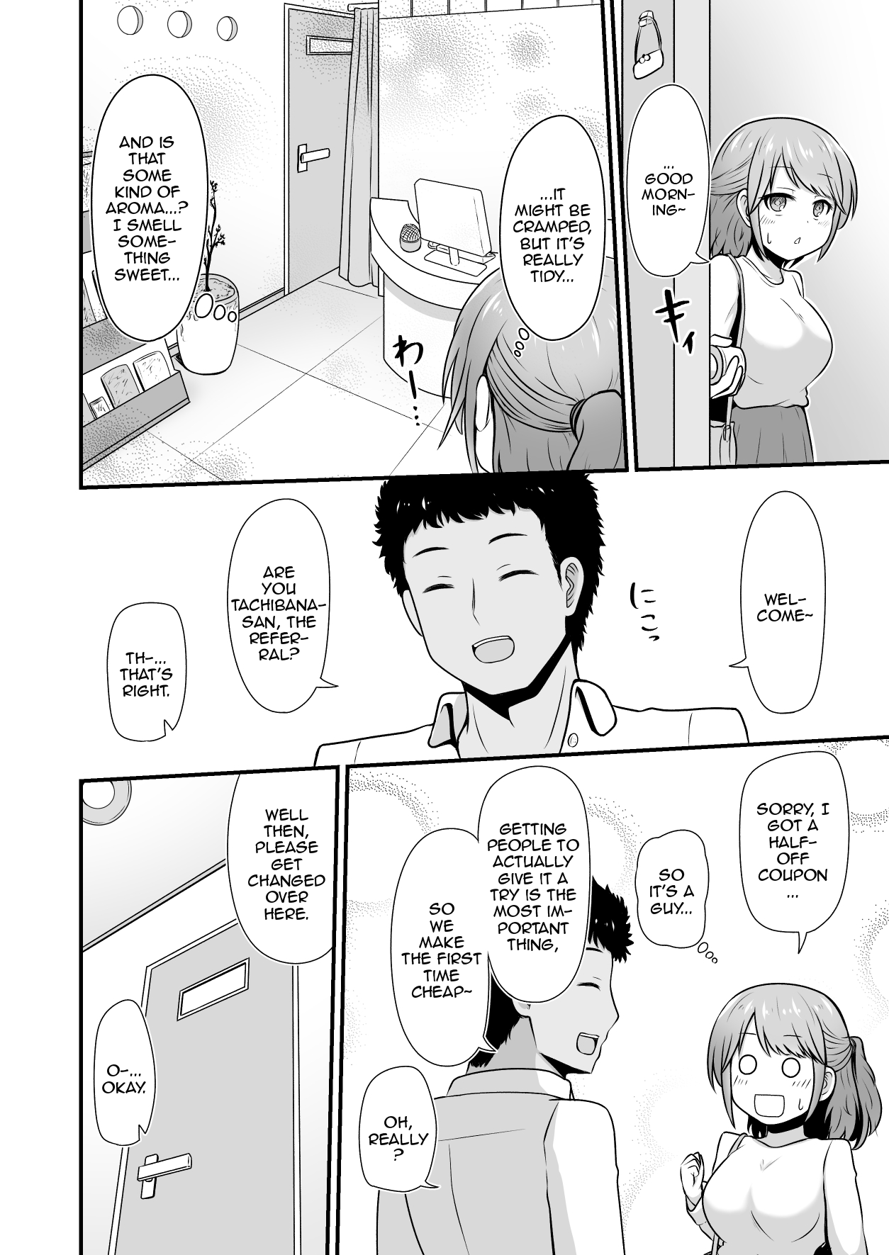 Ecchi na Esthe Salon ni Youkoso Sono 1 | Welcome to the Lewd Beauty Salon 1 page 3 full