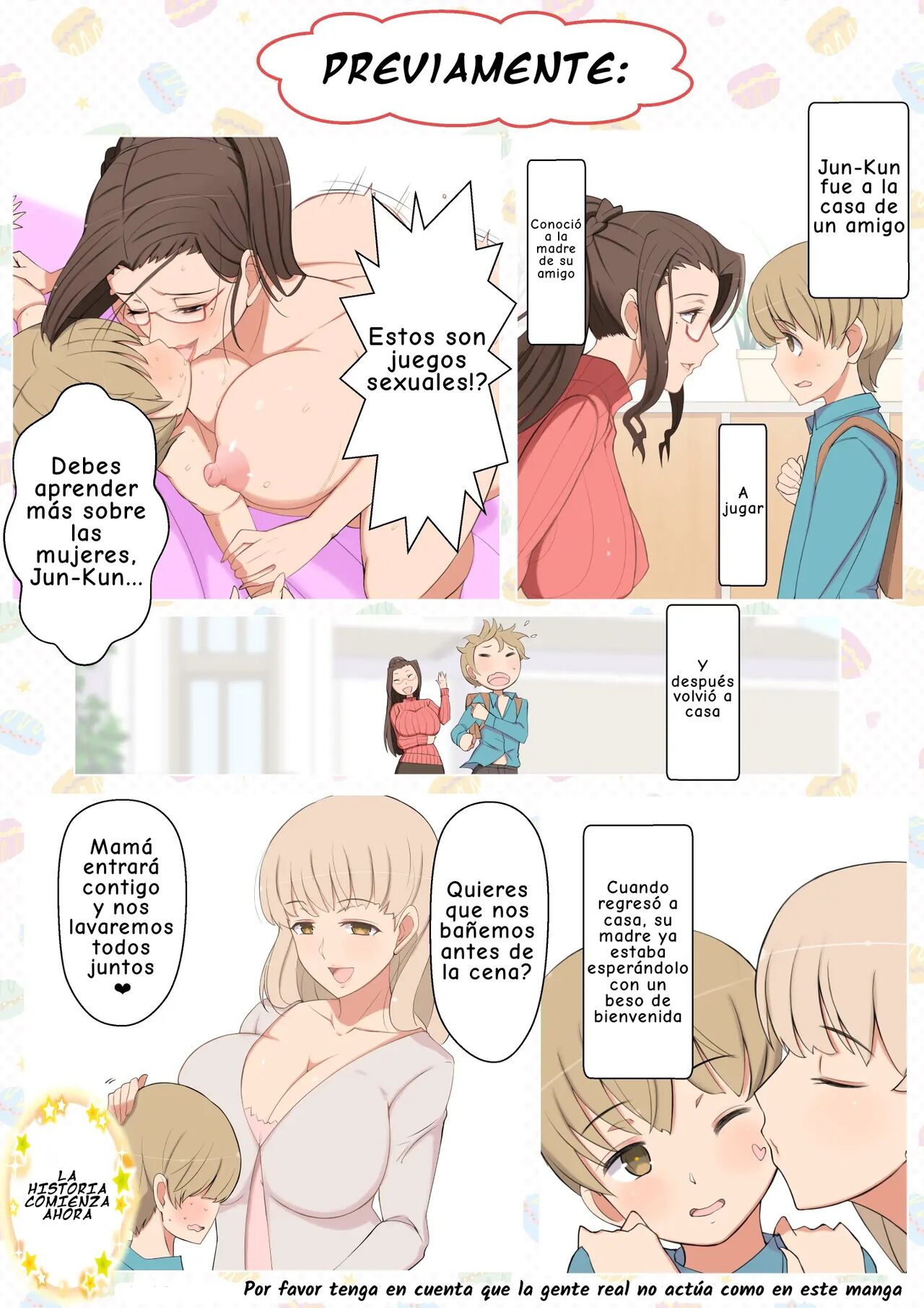 Jun-kun to Maa-kun no Mama ni H na Itazura Daisakusen | Una gran broma a la madre de Jun-kun y Maa-kun. page 2 full