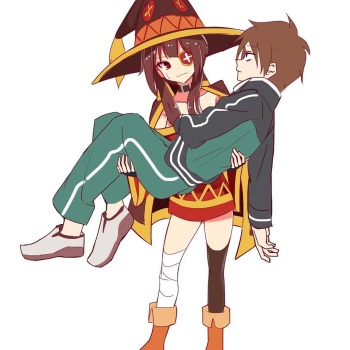 Kazuma x Konosuba girls cover