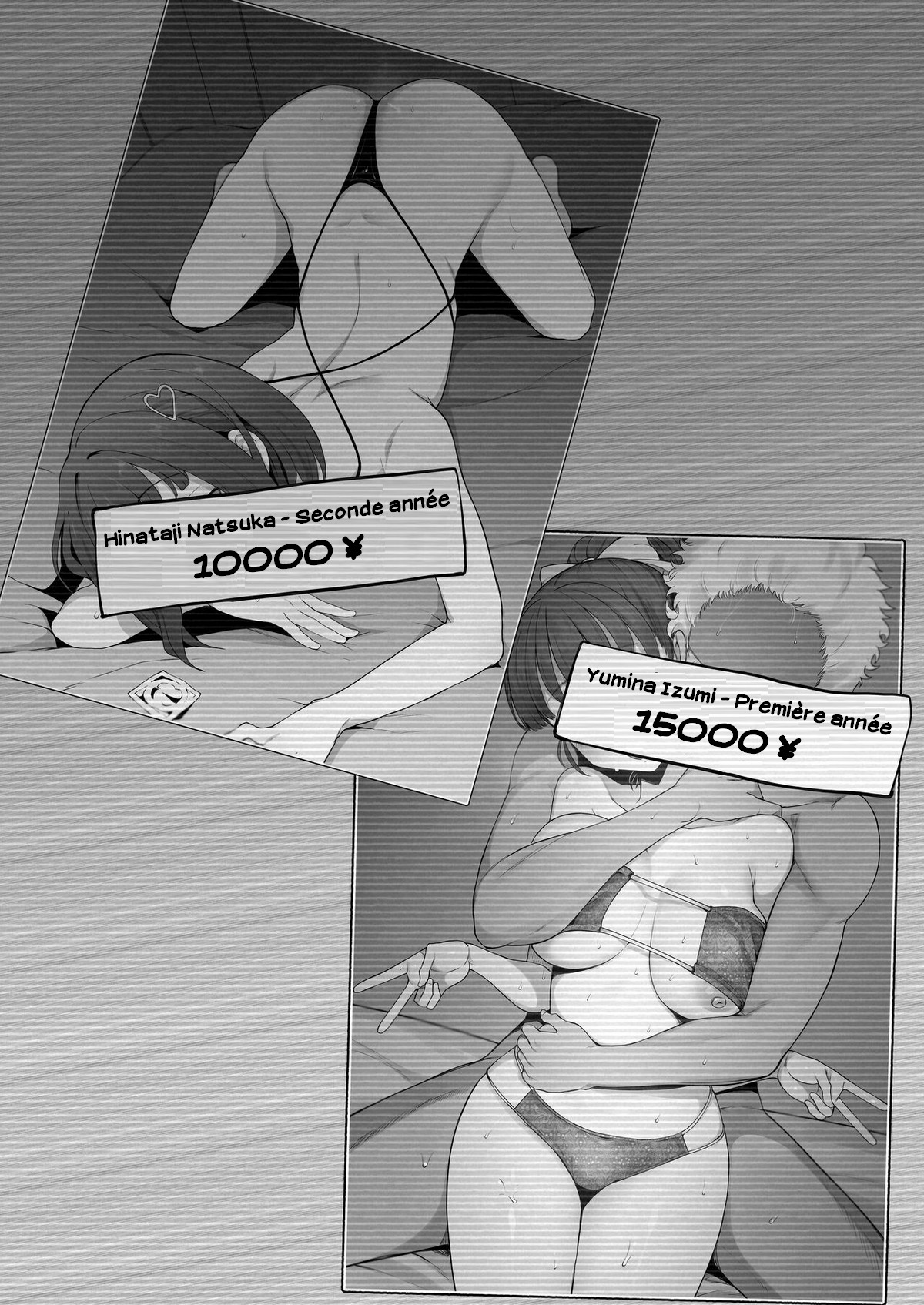 Yarichin kara Imouto to Osananajimi no Honnou Mukidashi na Shashin o Katte Shikoru Hon page 3 full