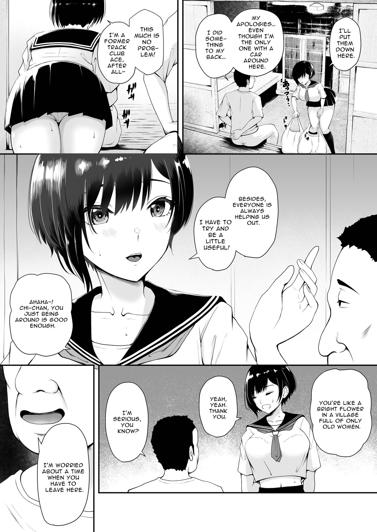 I'm the only girl in this village on the brink of population collapse - Genkai Shuuraku de Wakai Onna wa Watashi dake page 7 full