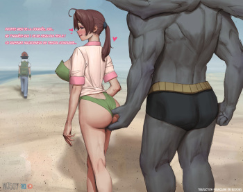 Delia Ketchum and Machamp cover