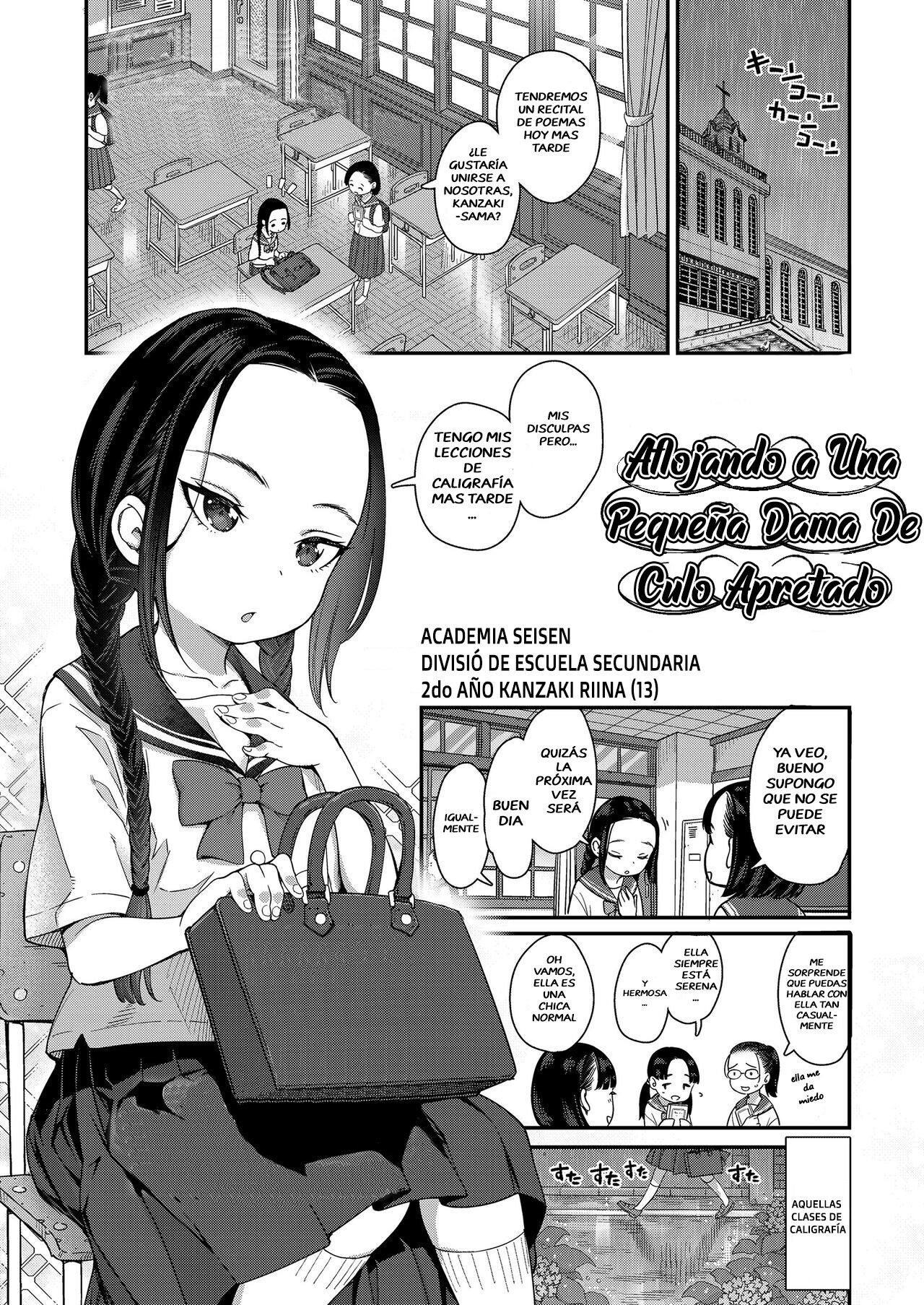 Hodokeru Oshiri no Ojousama - Aflojando a Una Pequeña Dama De Culo Apretado page 1 full