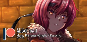 Maia, Princess Knight / Kuroinu cover