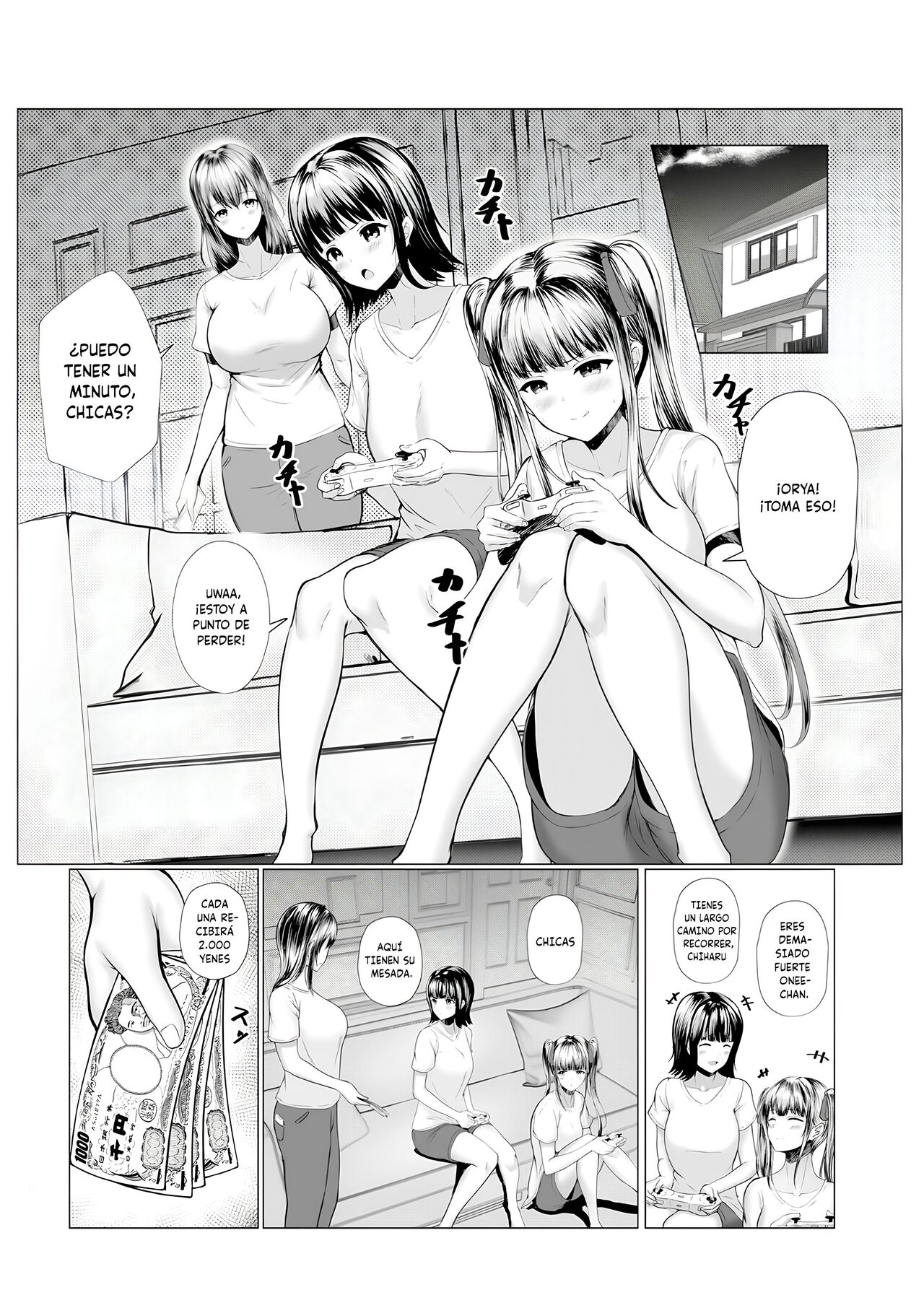 Watashitachi Meimon Onna Gakuen-sei wa Shimai de Papakatsu Shitemasu | Buscando Sugardaddies como Hermanas page 4 full