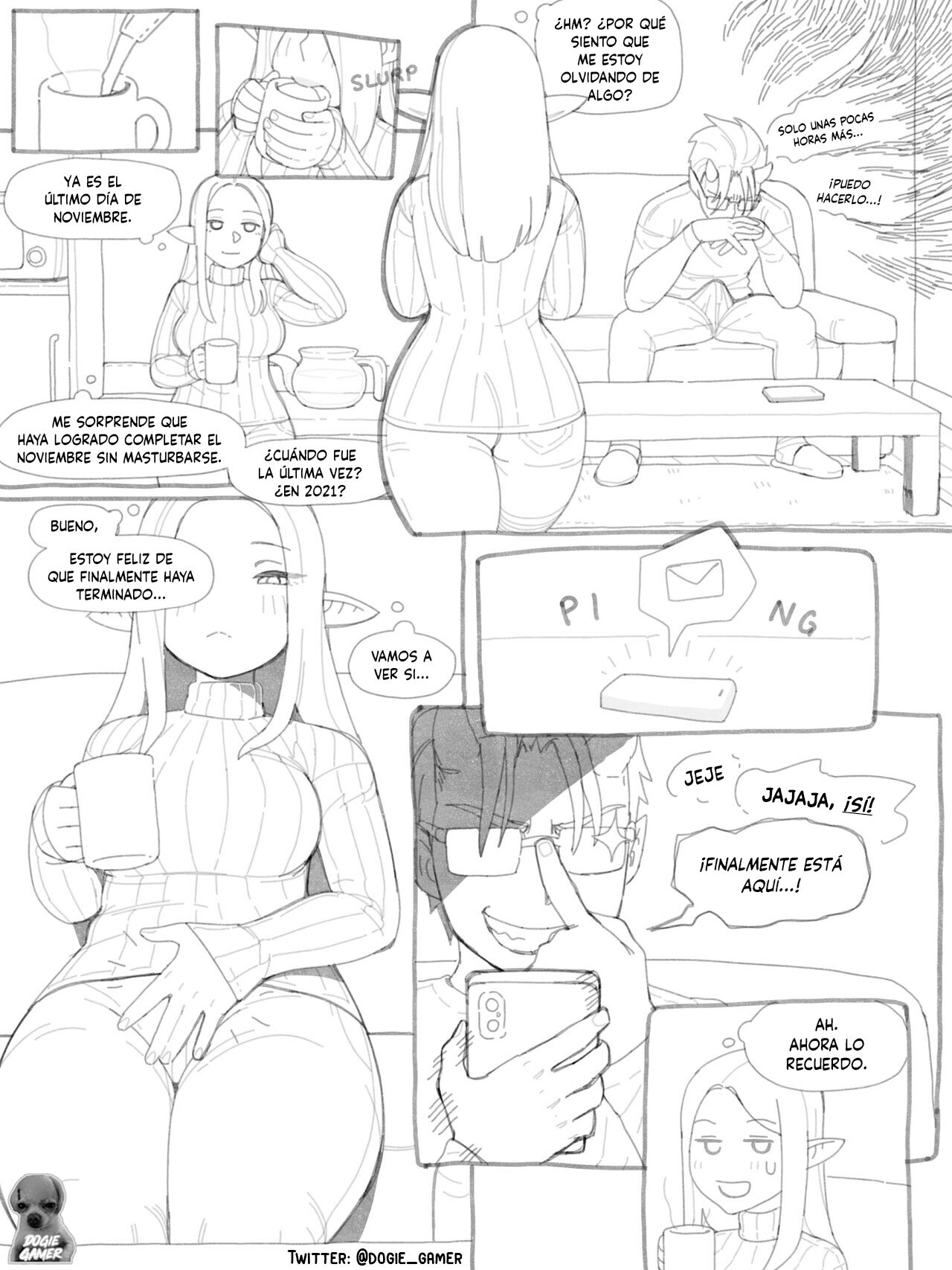 Kinkmas Calendar 2023 page 1 full