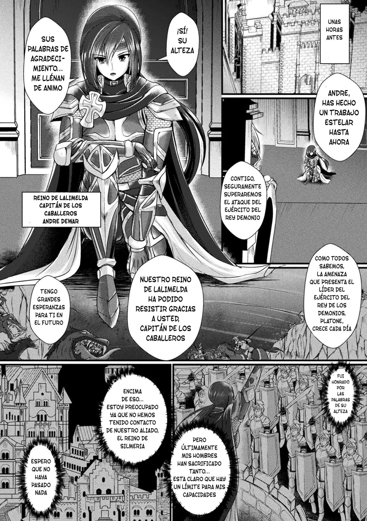 Conduire au mal ~TS Kishi no Daraku~ Zenpen page 2 full