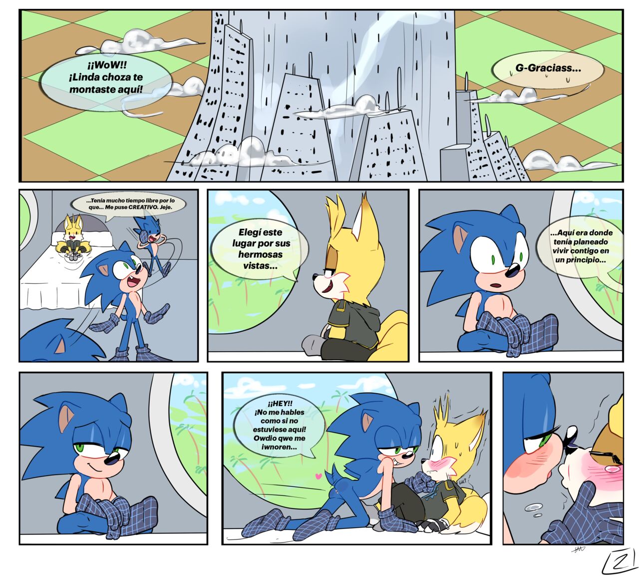 A Fox In The Sheets page 3 full