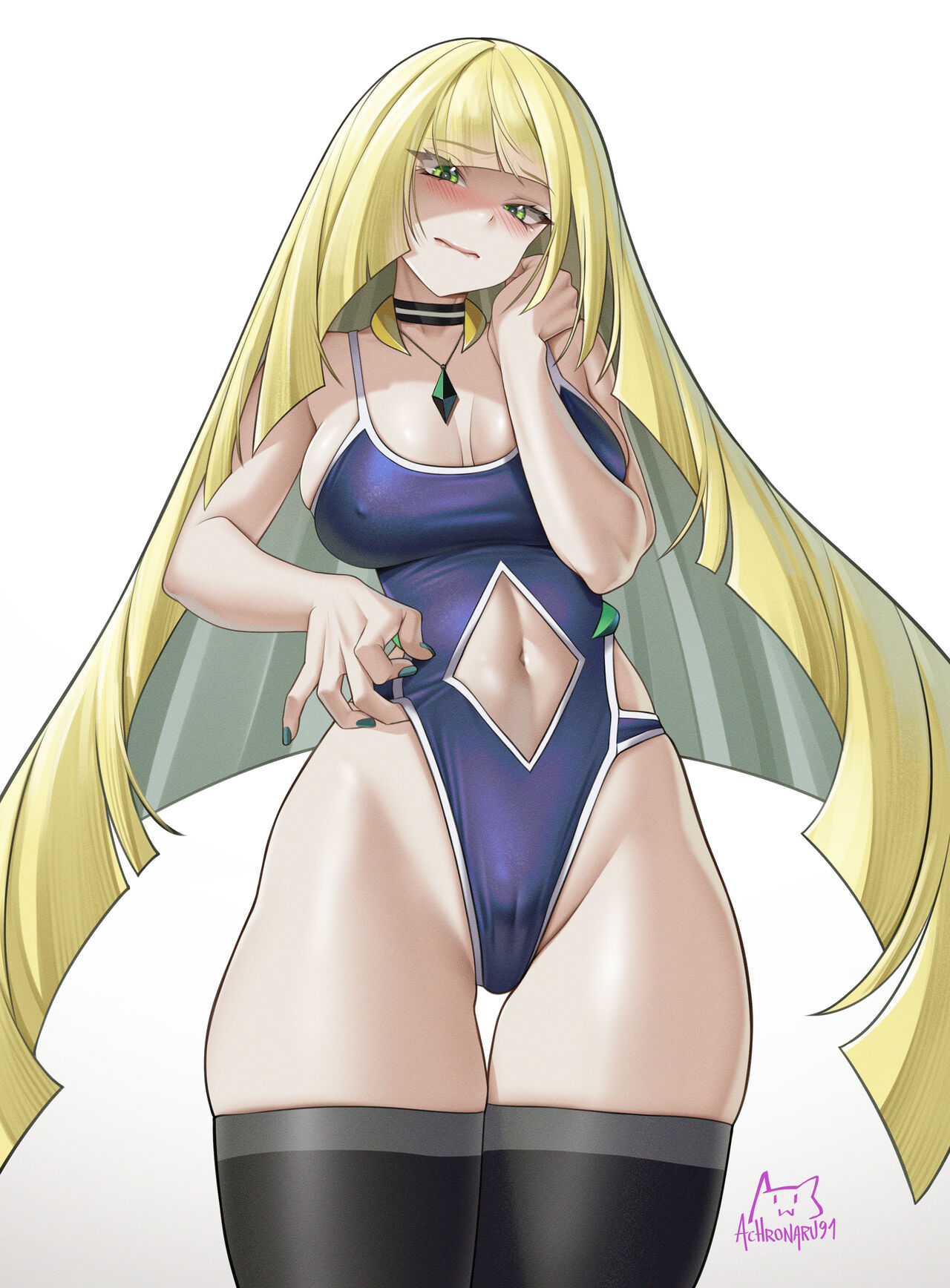 Lusamine Strip Game page 6 full