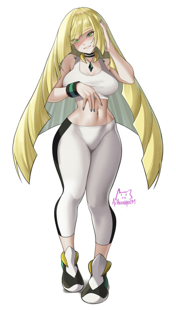 Lusamine Strip Game cover