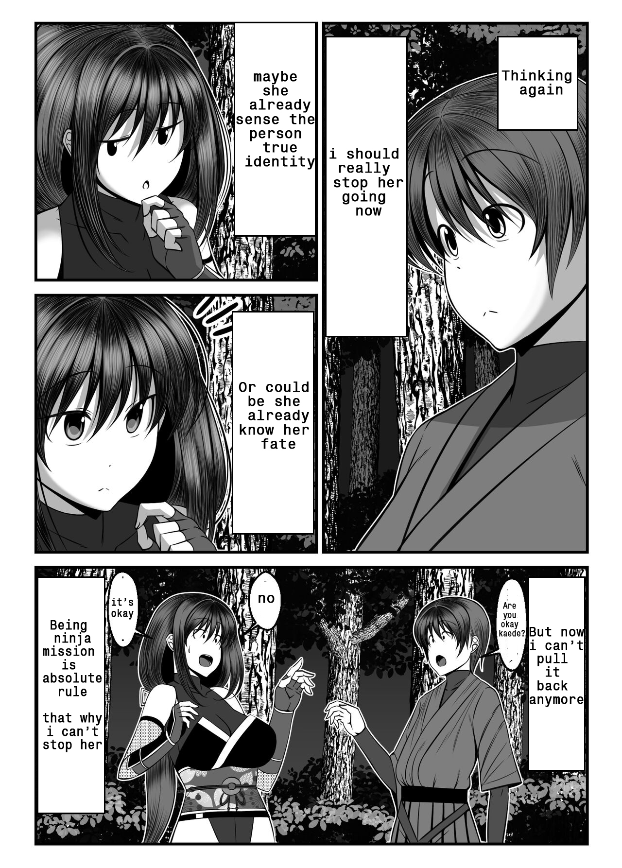 Kunoichi Kaede no Uragiri, Tasuke ni Itta Osananajimi wa Sude ni Boku Igai no Otoko ni Somerarete Ita... page 8 full