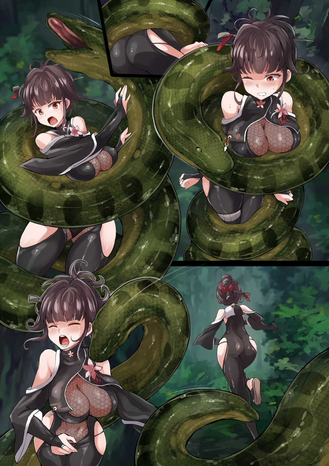 NIKKE Sakura snake peril page 1 full