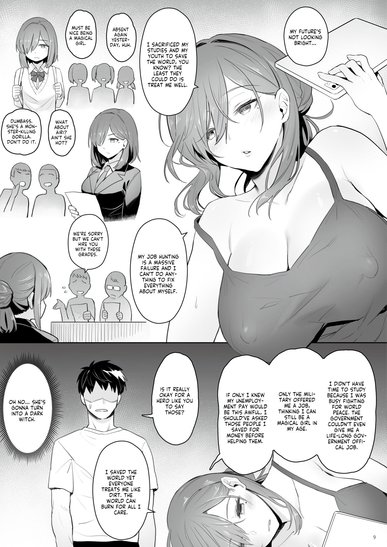 Moto Mahou Shoujo no Hikikomori Seikatsu | The NEET Life of a Former Magical Girl page 8 full