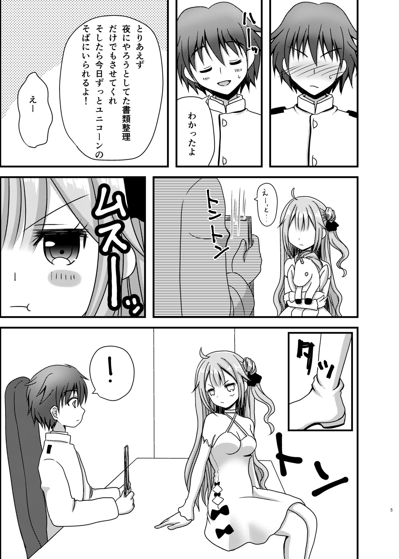 Unicorn ga Konnani H ni natta no wa Ore no Sei rashii page 4 full