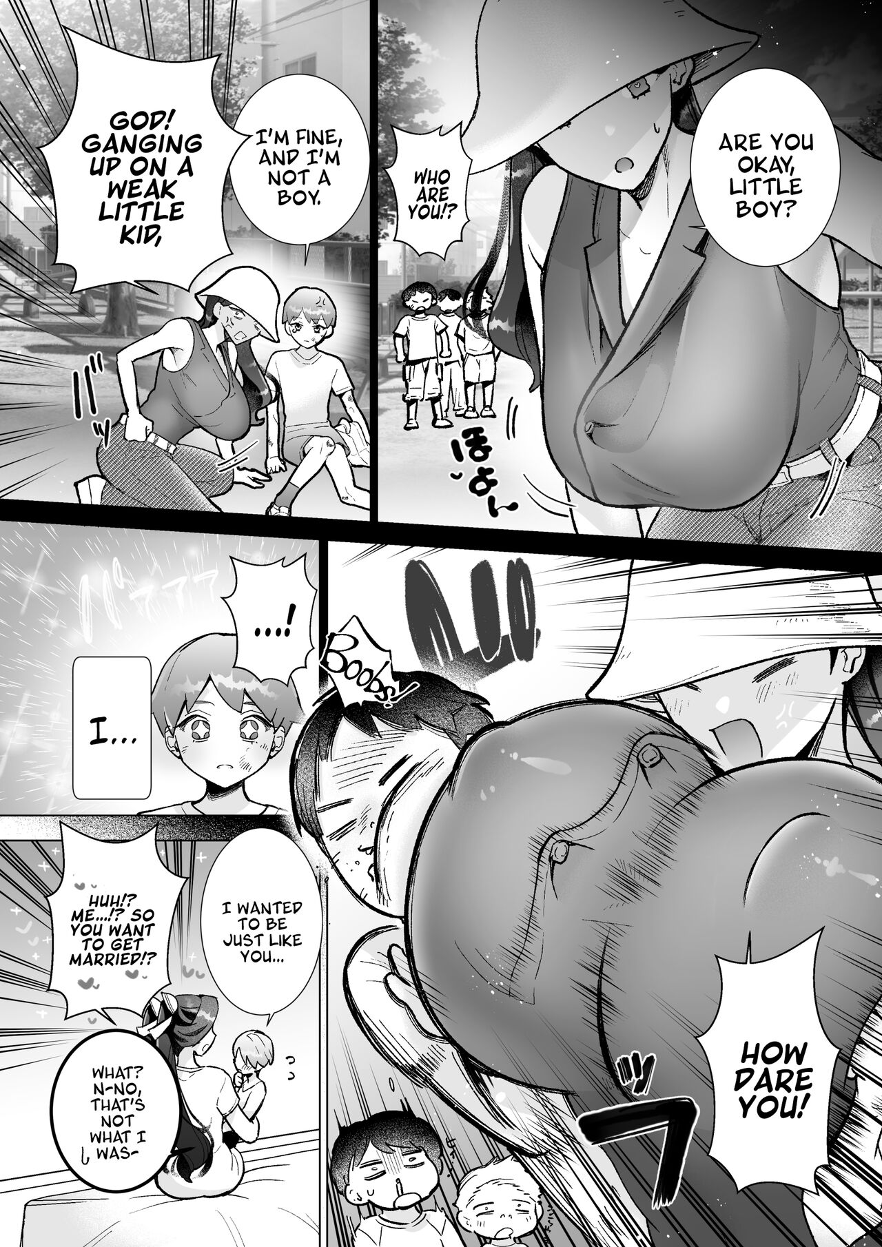 "I Want Big Boobs!" A Sickly Sweet Sapphic Story page 5 full