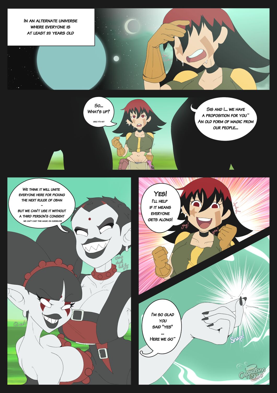 Oban Star Racers 1&amp;2 page 1 full