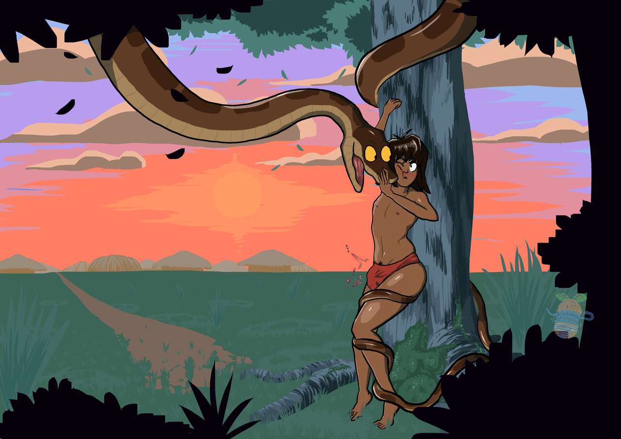 Djuuicebox - Kaa x Mowgli page 1 full