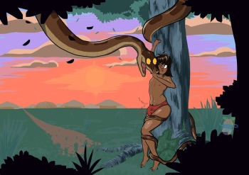 Djuuicebox - Kaa x Mowgli cover