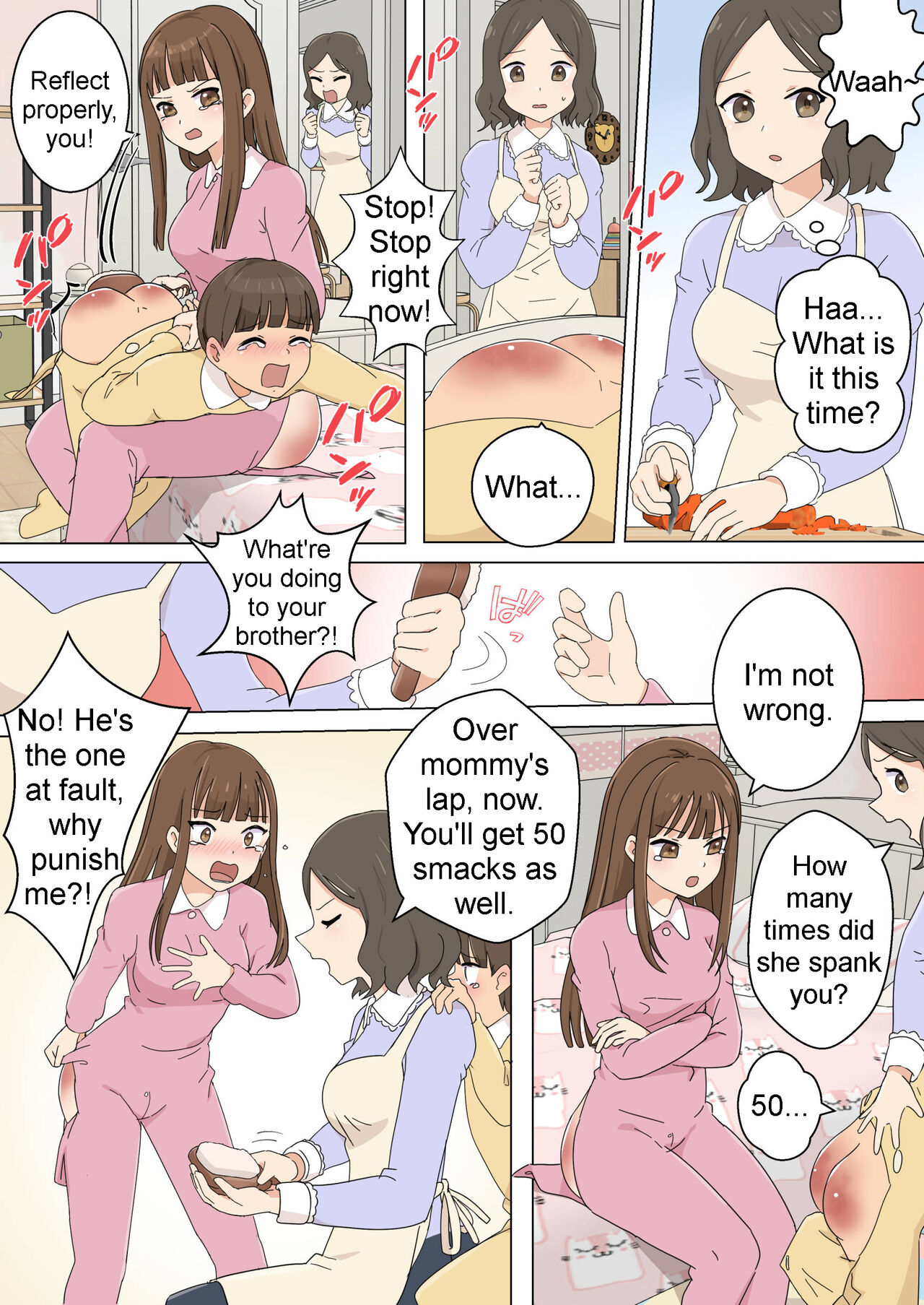 My Spanking Friends Vol. 39 page 8 full