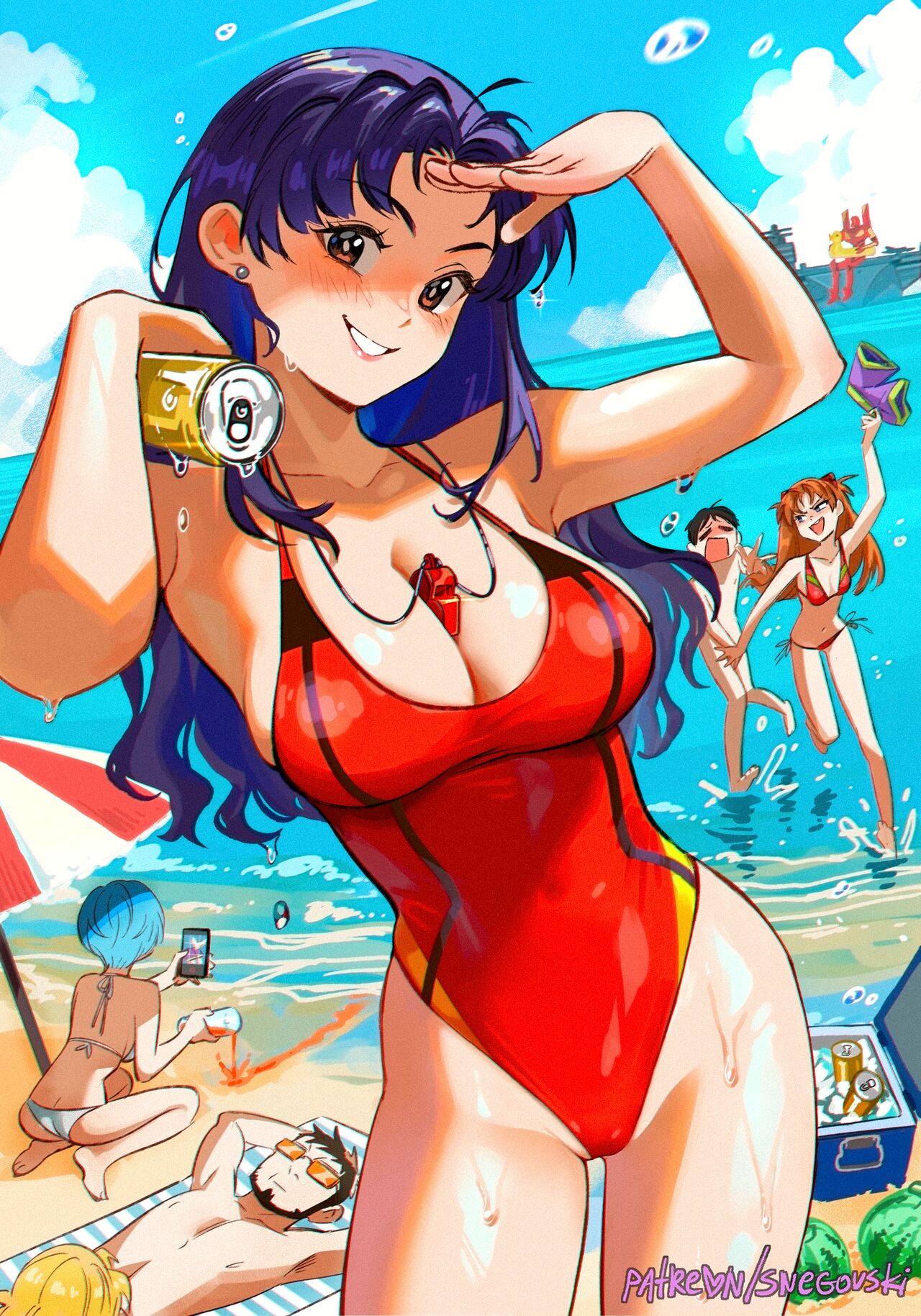 Misato's summer duty page 1 full