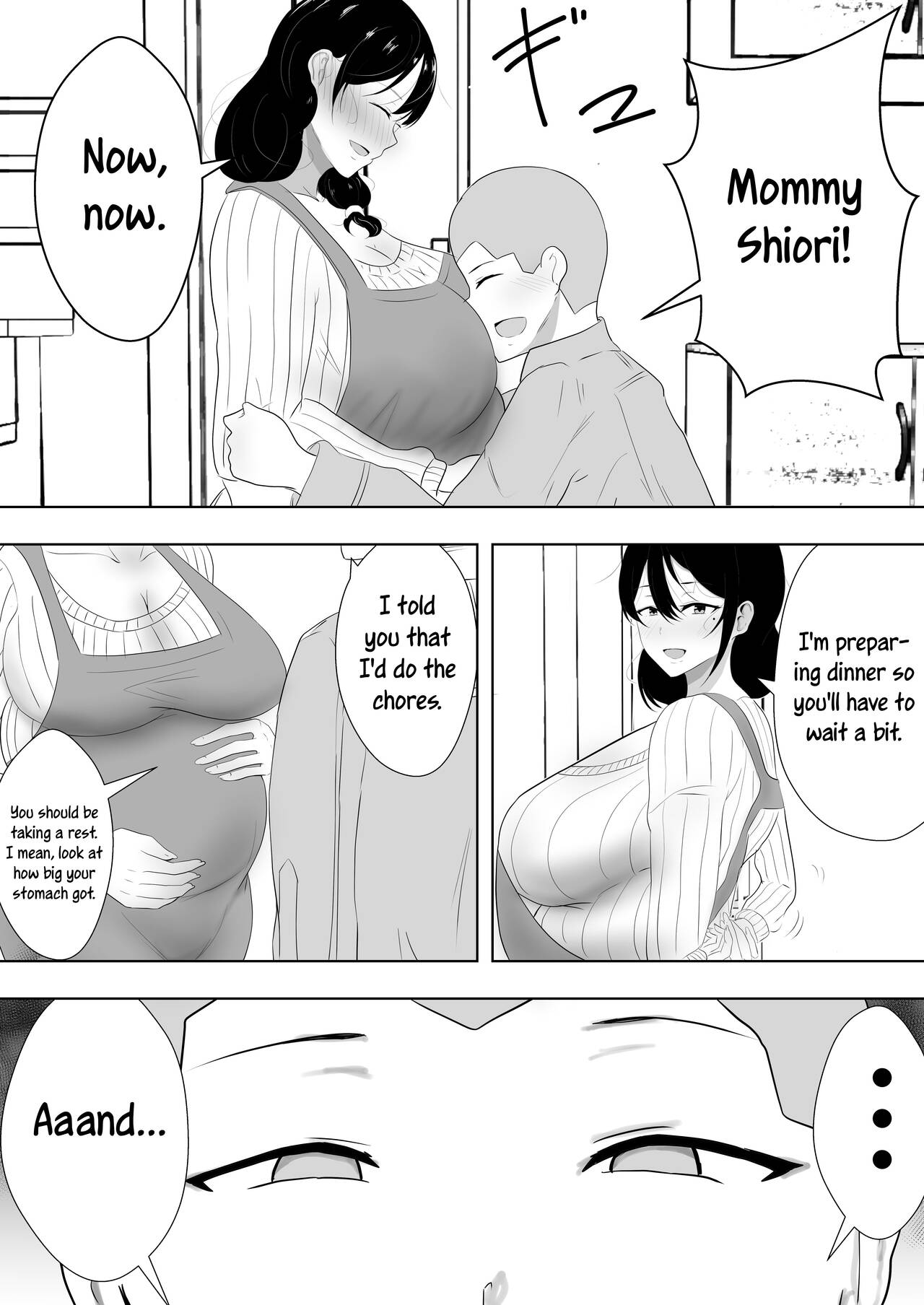 Tomokano Kaa-chan Soushuuhen Kakiorishi Manga page 4 full