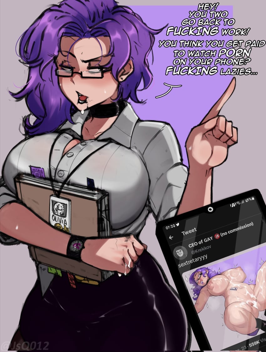 Olivia the Secretary page 5 full