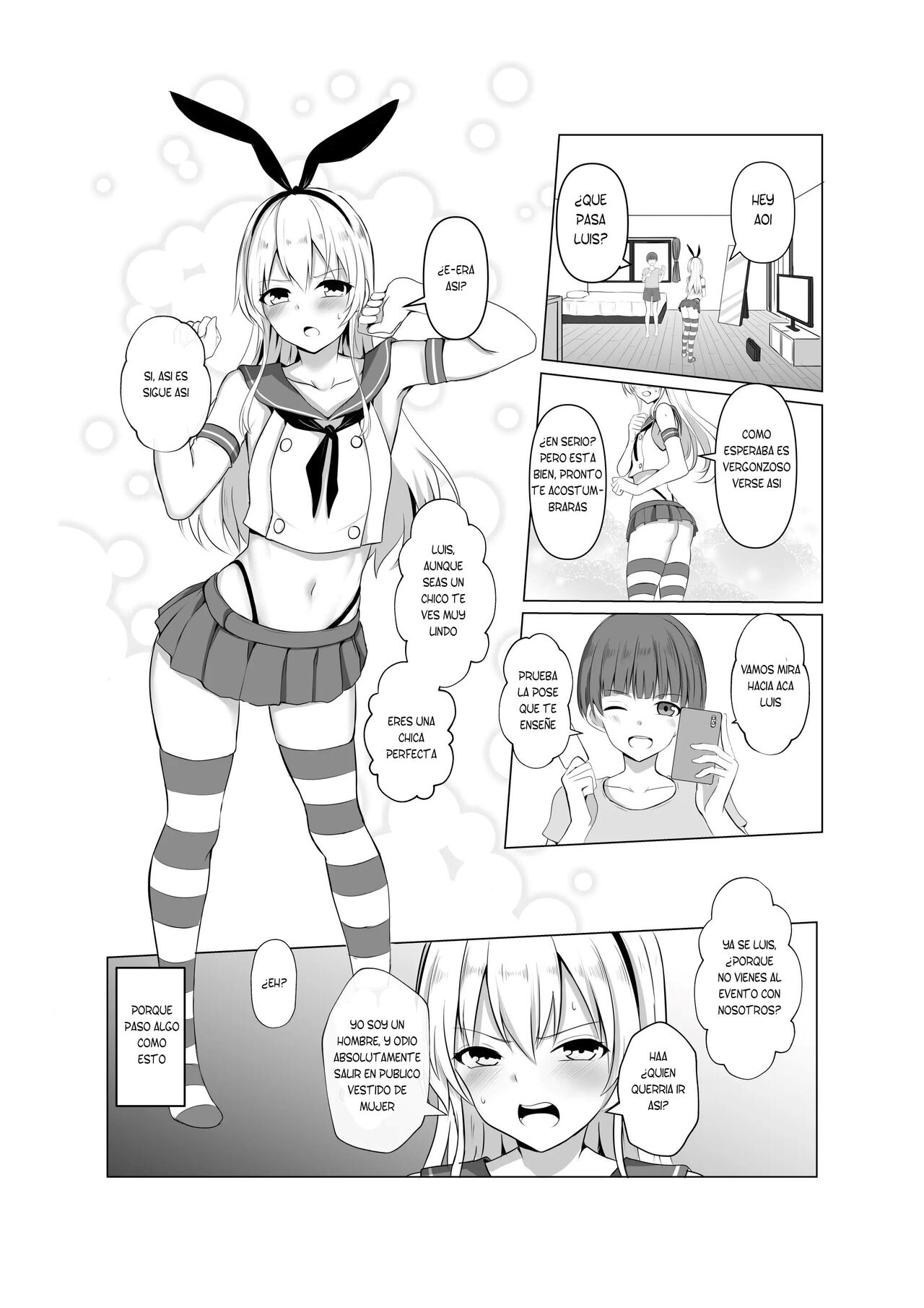 Shimakaze-kun ni Natte Etchi shi Chau Hon page 2 full