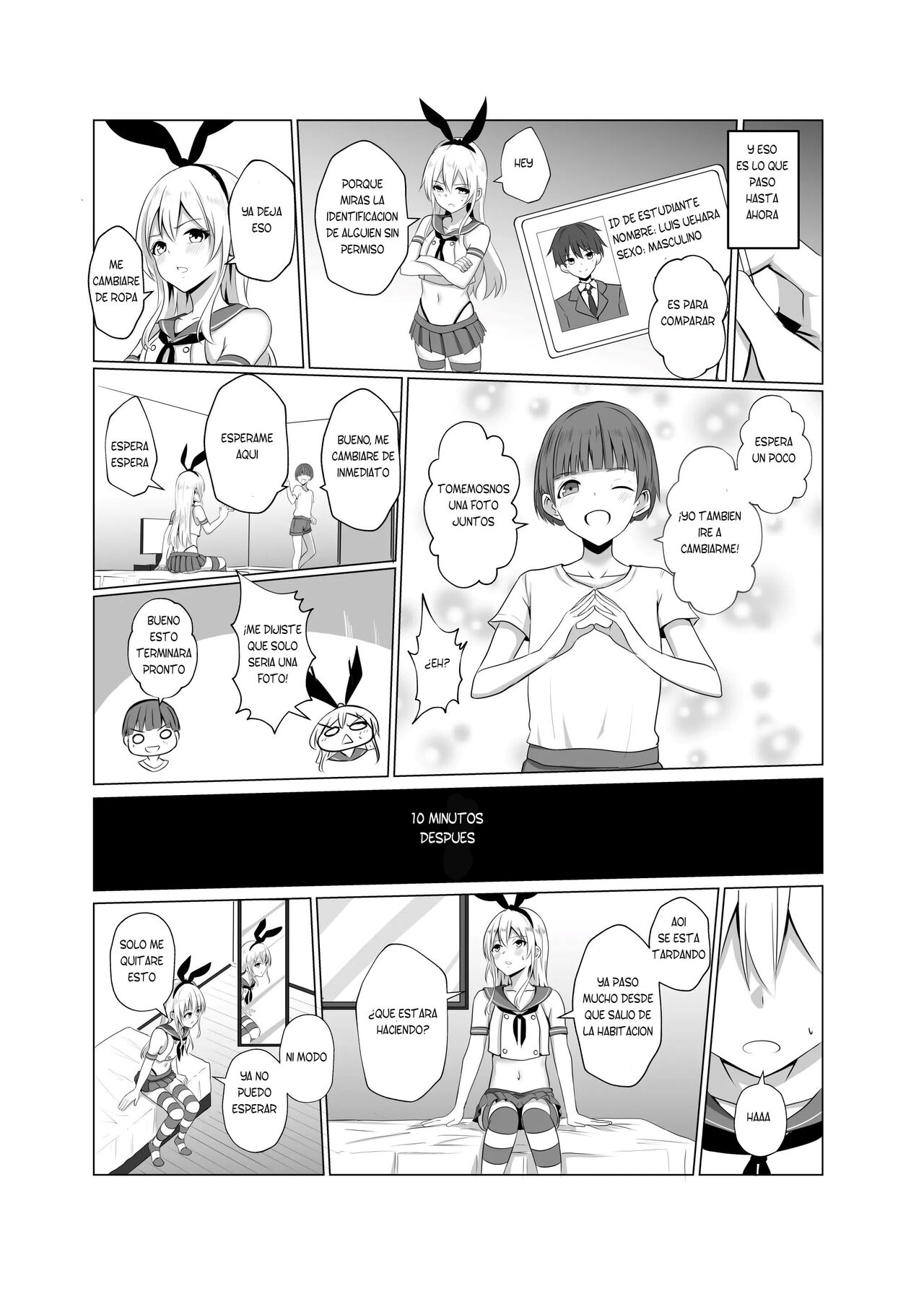 Shimakaze-kun ni Natte Etchi shi Chau Hon page 4 full