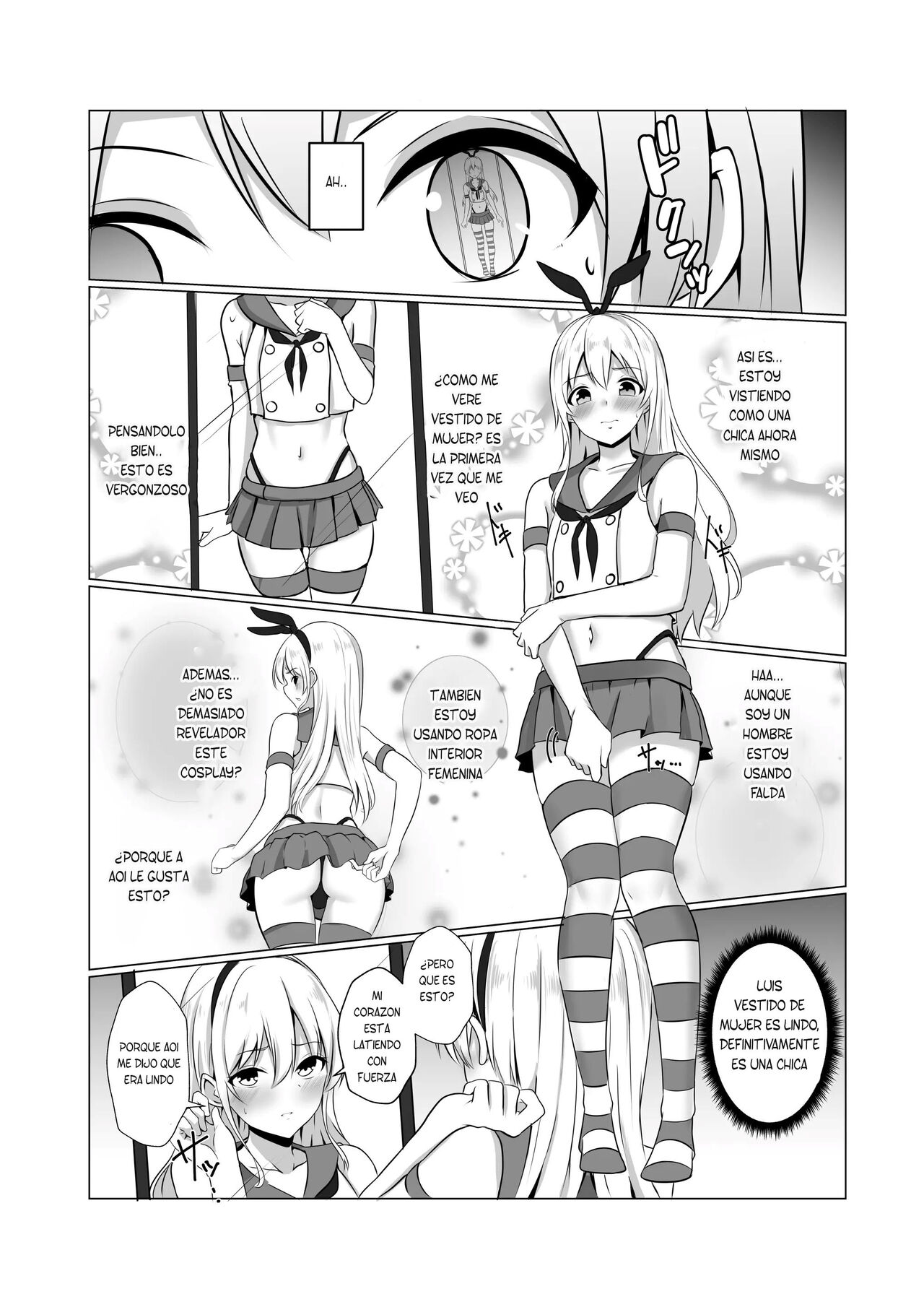 Shimakaze-kun ni Natte Etchi shi Chau Hon page 5 full