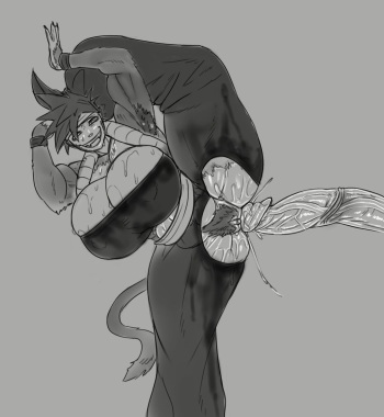 Muscular Monkey Commission cover