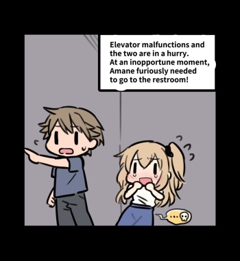 Malfunction!? Elevator and Amane cover