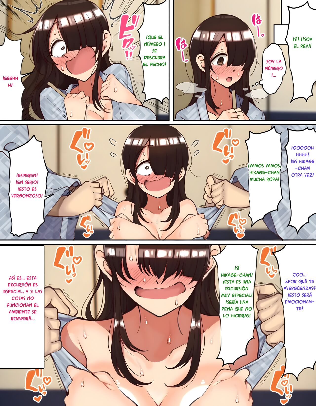 Shuugaku Ryokou de YouCha to Onaji Group ni Nacchatta Mekakure InCha-chan | La sombría terminó en un grupo cariñoso durante el viaje escolar page 10 full
