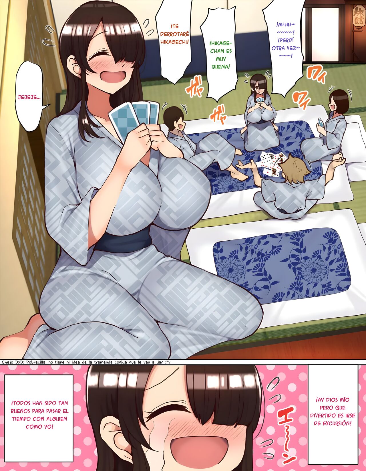 Shuugaku Ryokou de YouCha to Onaji Group ni Nacchatta Mekakure InCha-chan | La sombría terminó en un grupo cariñoso durante el viaje escolar page 5 full
