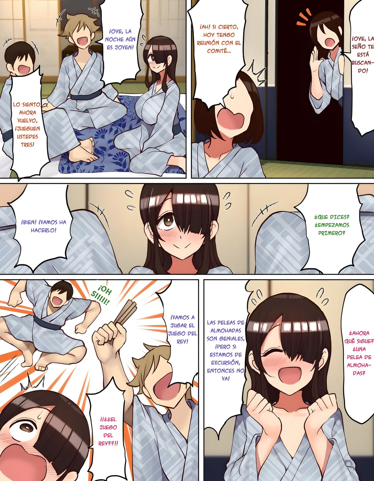 Shuugaku Ryokou de YouCha to Onaji Group ni Nacchatta Mekakure InCha-chan | La sombría terminó en un grupo cariñoso durante el viaje escolar page 6 full