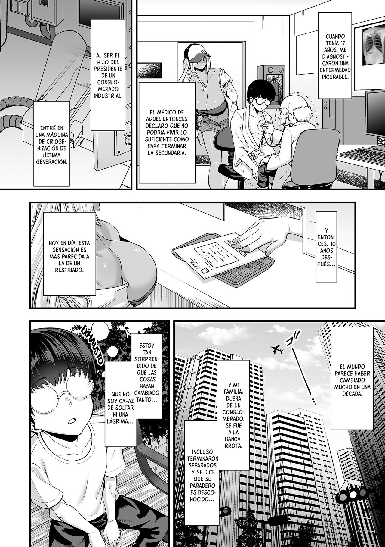 Toshiue no Kuro Gal Doukyuusei |  Mi Bronceada y Mayor Compañera de Clases Gyaru page 3 full