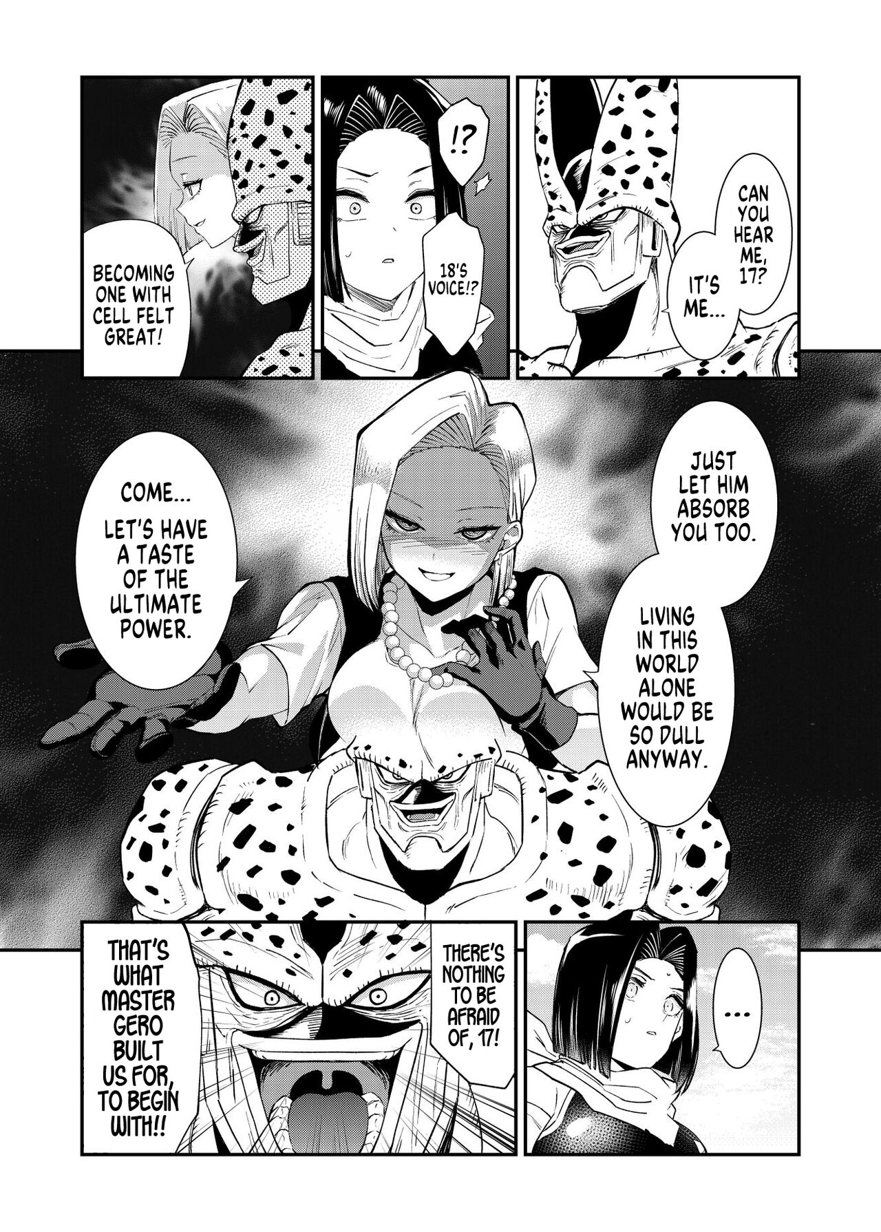 Cell no Esa ~Futanari Hen~ | Cell's Feed ~Futanari~ page 10 full