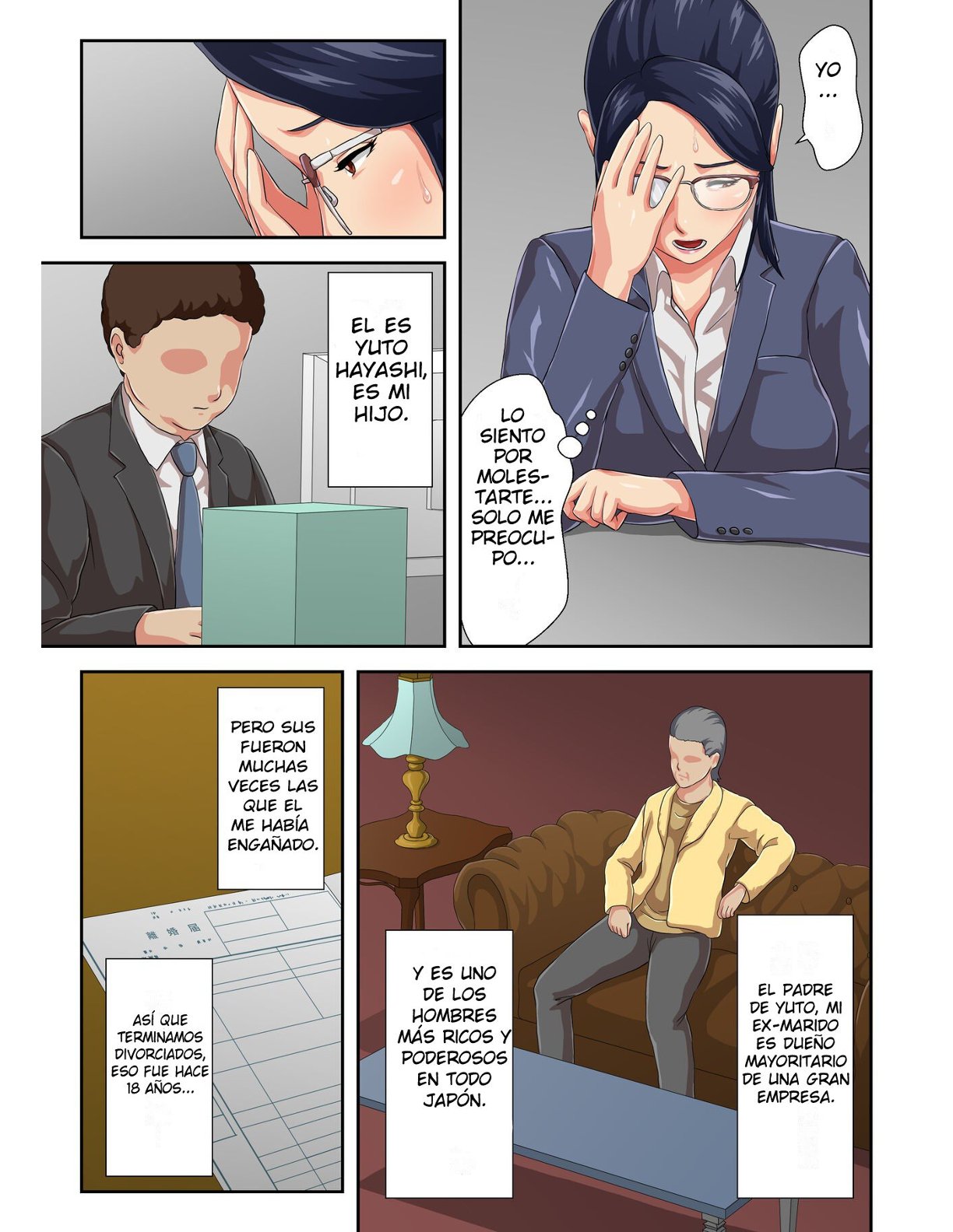 Onnajoushi wa Ikiwakareta Haha 1 y 2 page 4 full