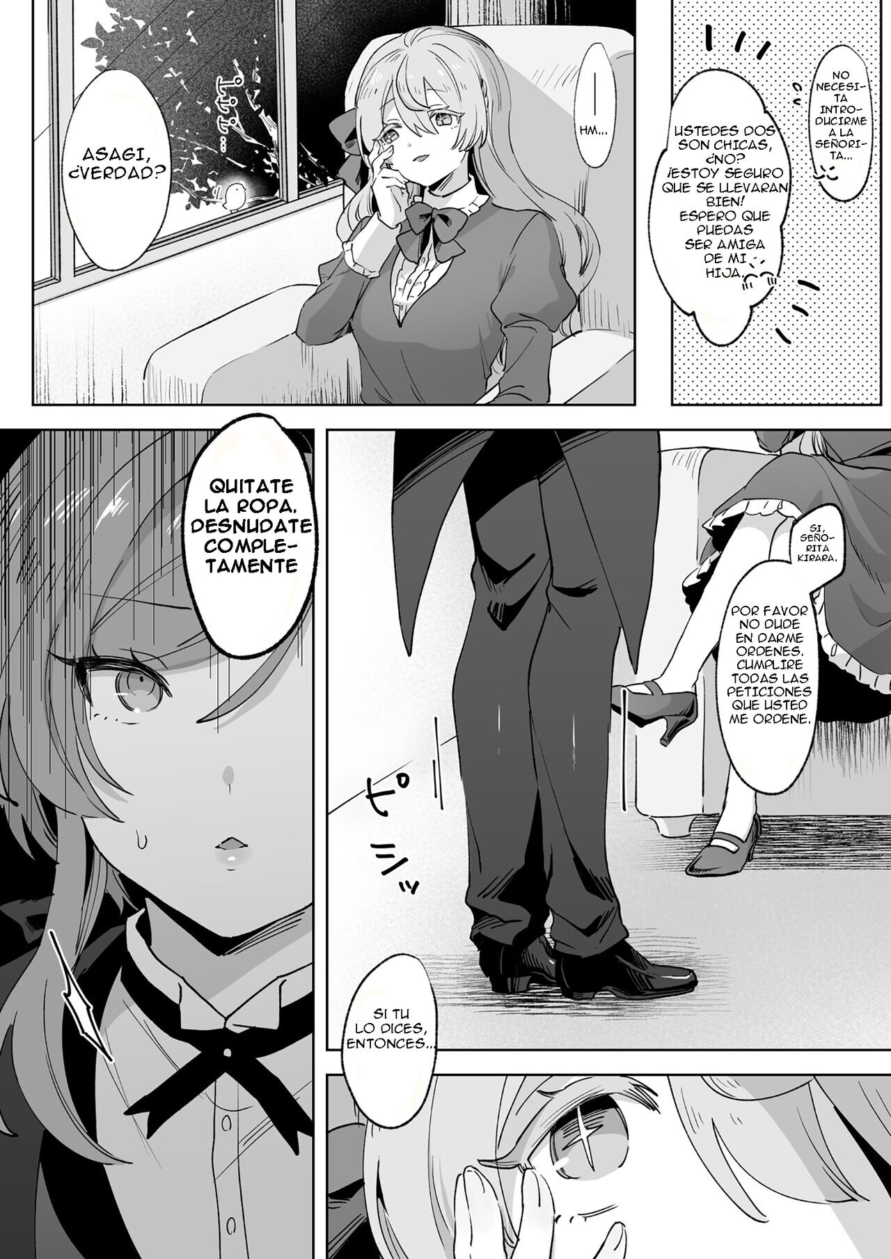 Juujun Ikemen Shitsuji ga Ojou-sama ni Dosukebe Kaihatsu Sarechau Hanashi | Una historia sobre un apuesto mayordomo obediente que es explotado de forma lasciva por su amo page 6 full