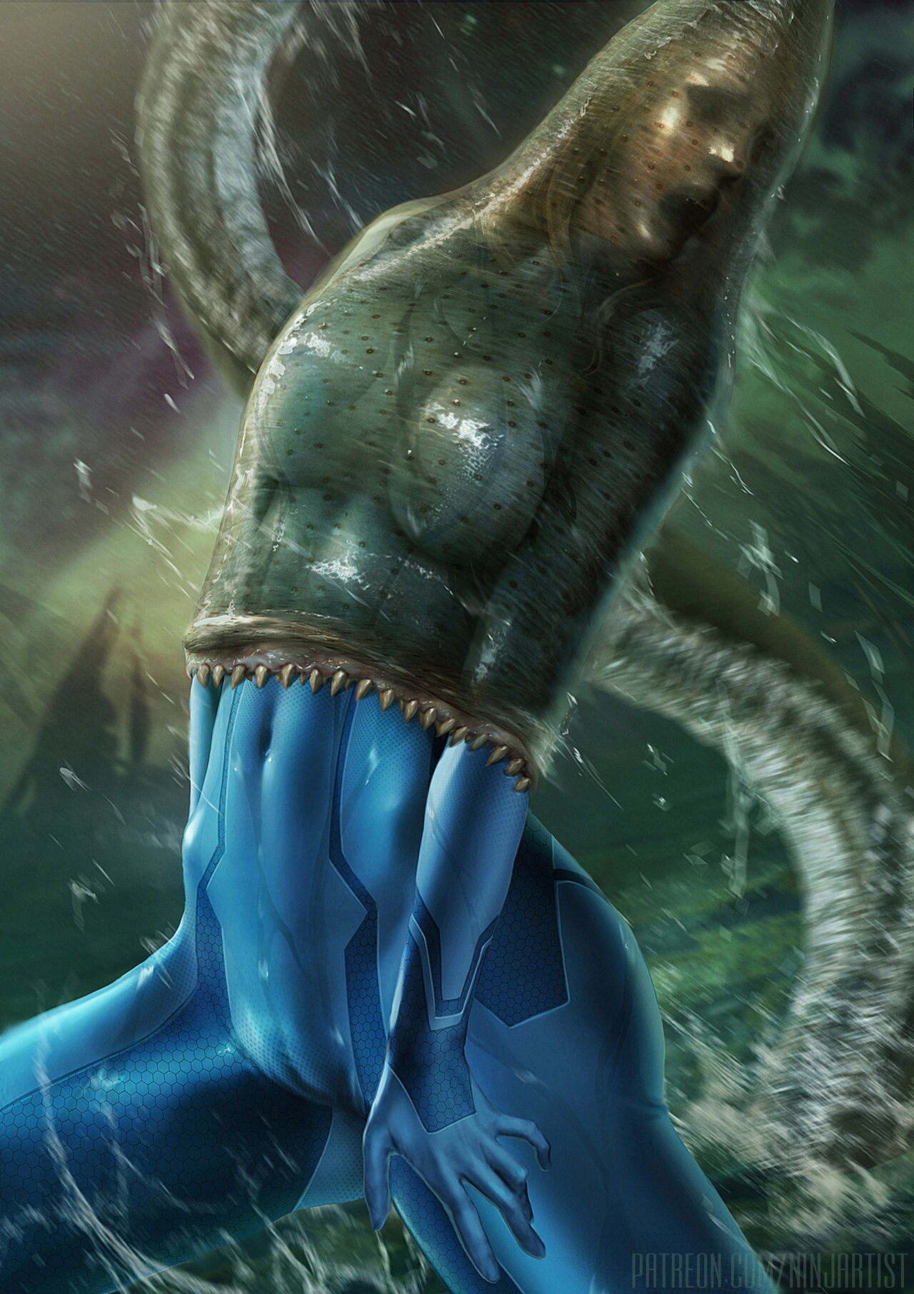 Samus &amp; The Worm page 5 full