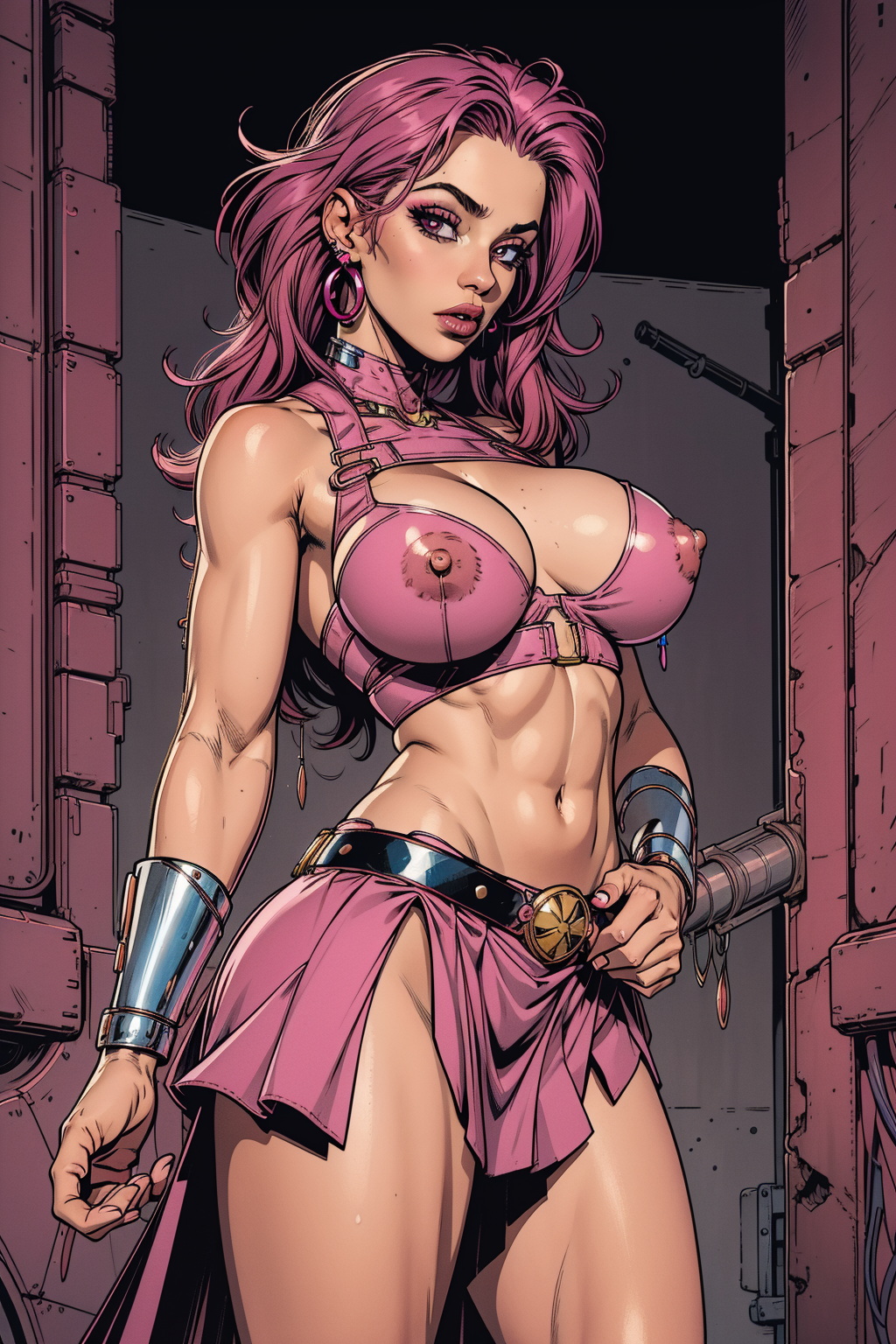 Super Heroines DC Marvel Comic AI Generated 1024x1536 HD 500 Image Set page 5 full
