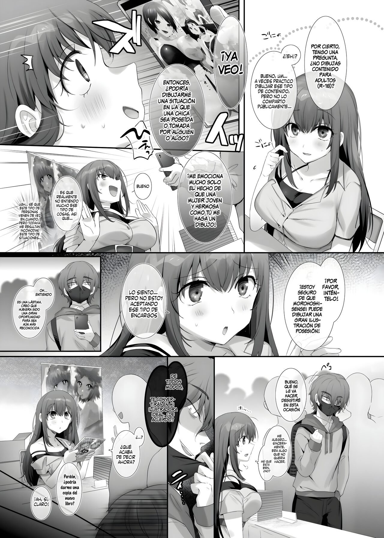 Ore no Risou no Hyoui Eshi | Mi ilustradora de posesión ideal page 4 full