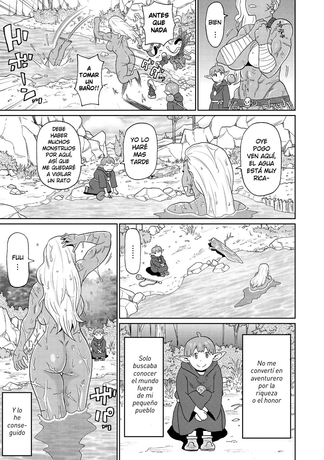 Rekisen no Onna Senshi to Boku no Tabi 02| Mi viaje con una guerrera veterana - Cap.2 page 5 full